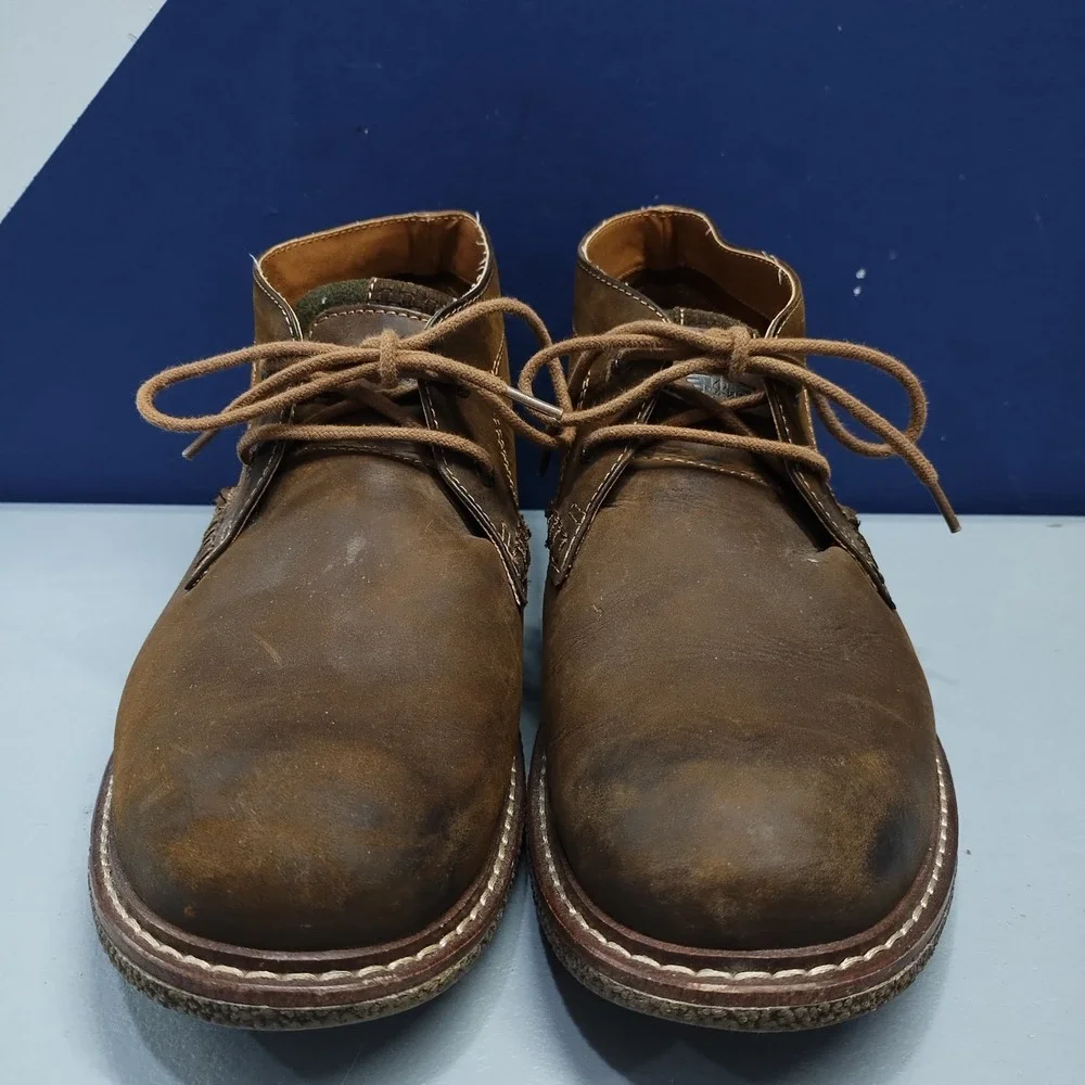 Dockers Comfort Zone Greyson Chukka Boots Mens US 10M Brown Leather 90-37318